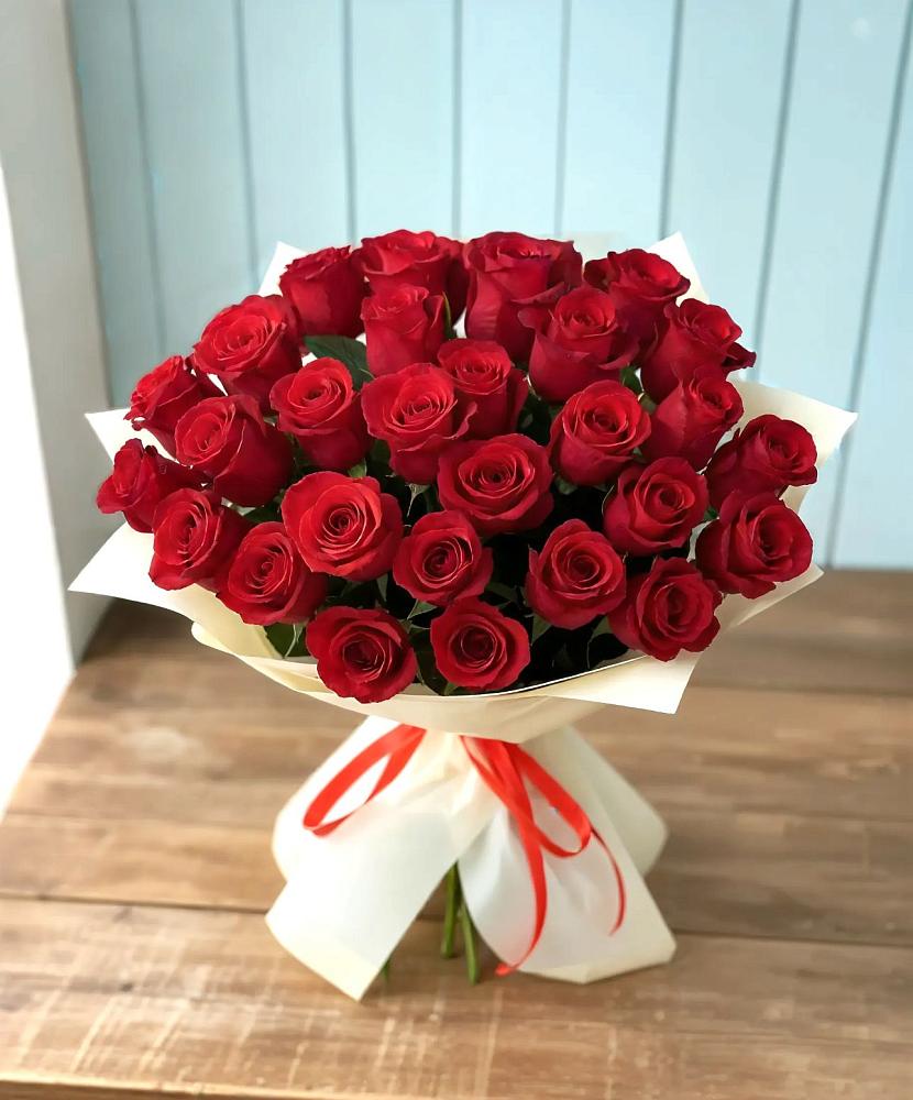 Букет 29 Красных роз в Милославском