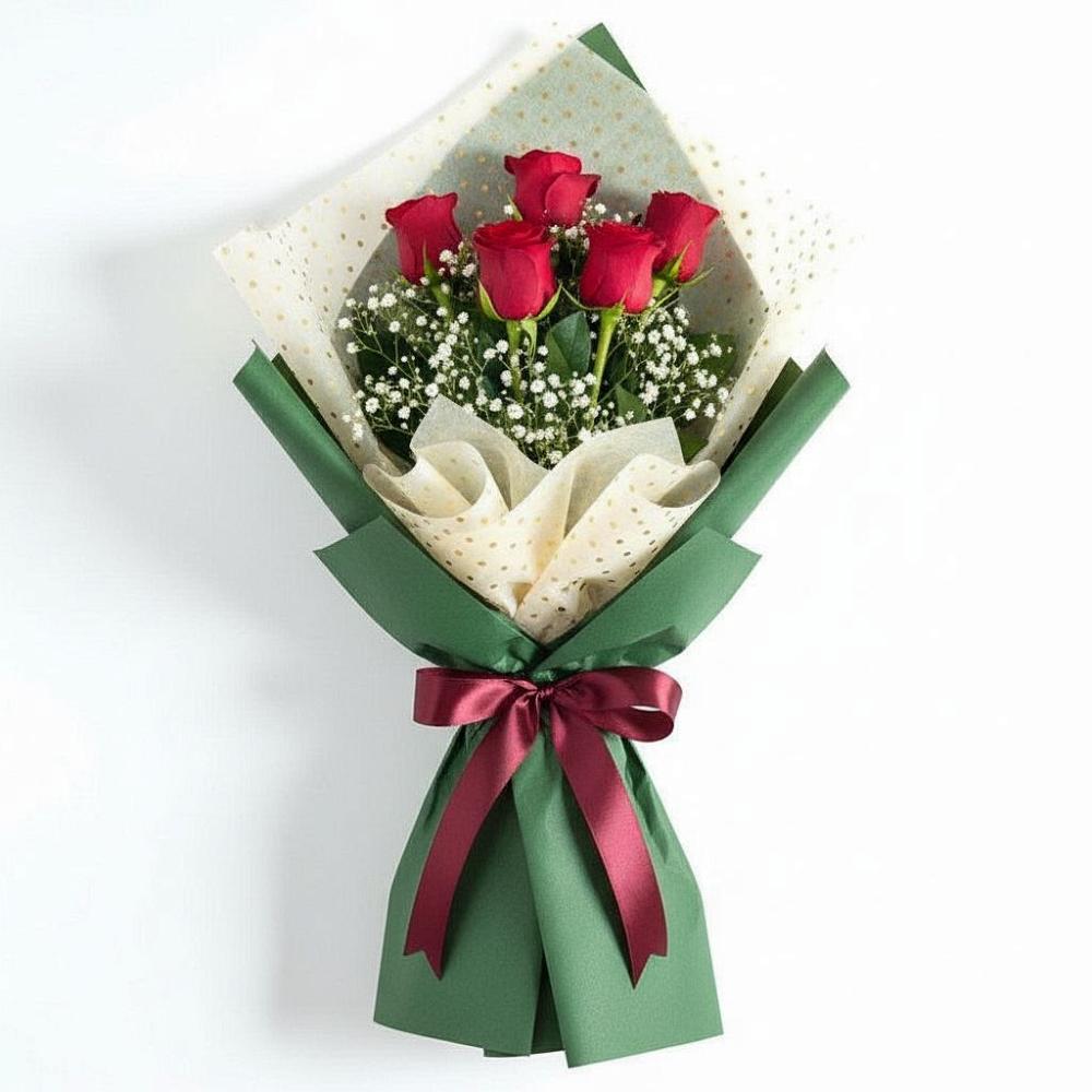 Букет цветов из: Розы в Милославском