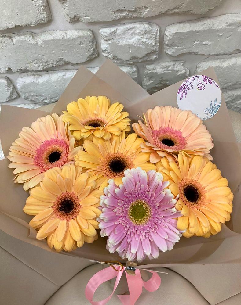 Букет цветов из: Герберы в Милославском