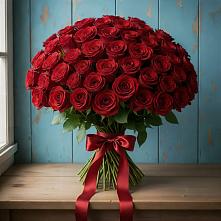 Букет Красные розы Блэк Меджик в Милославском