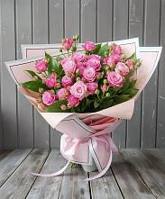 Букет Розовый кустик #REPLACE_PRED# Милославском