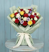 Букет цветов из:  Розы #REPLACE_PRED# Милославском