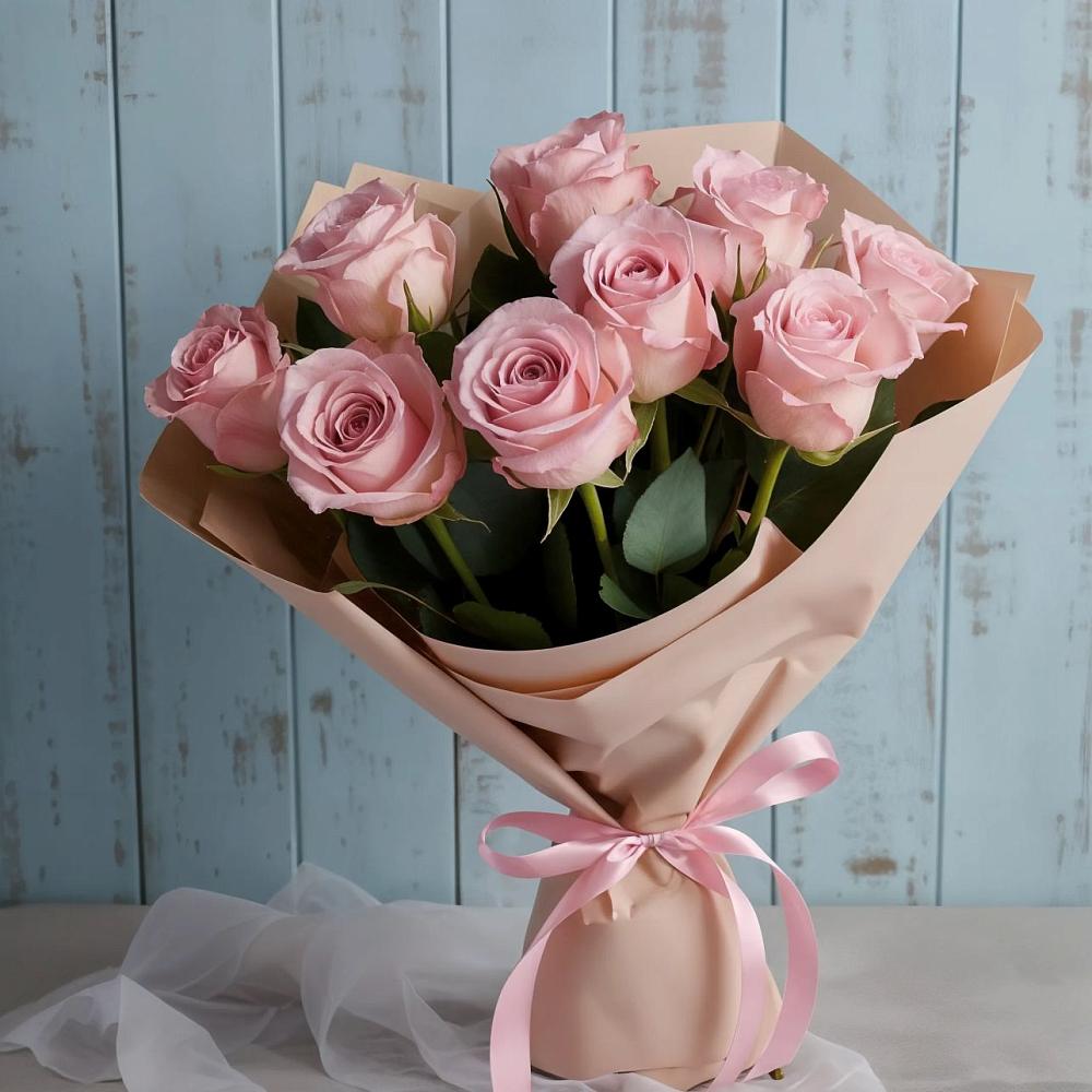 Букет цветов из: Розы в Милославском