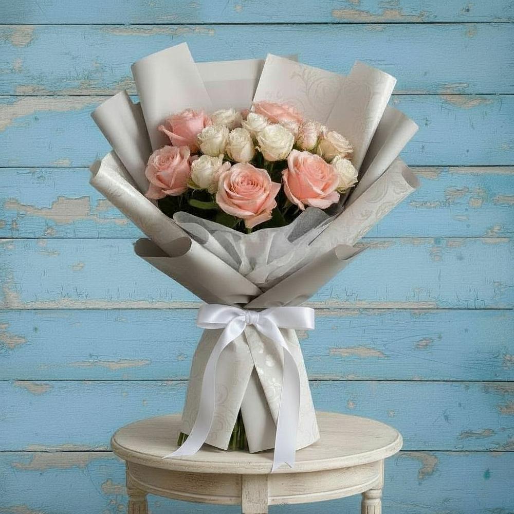 Букет цветов из: Розы в Милославском