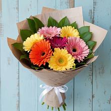 Букет цветов из:  Герберы #REPLACE_PRED# Милославском