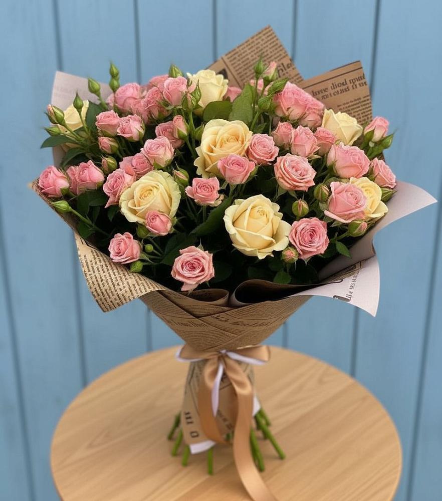 Букет цветов из: Розы в Милославском