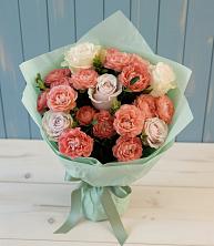 Букет цветов из:  Розы в Милославском