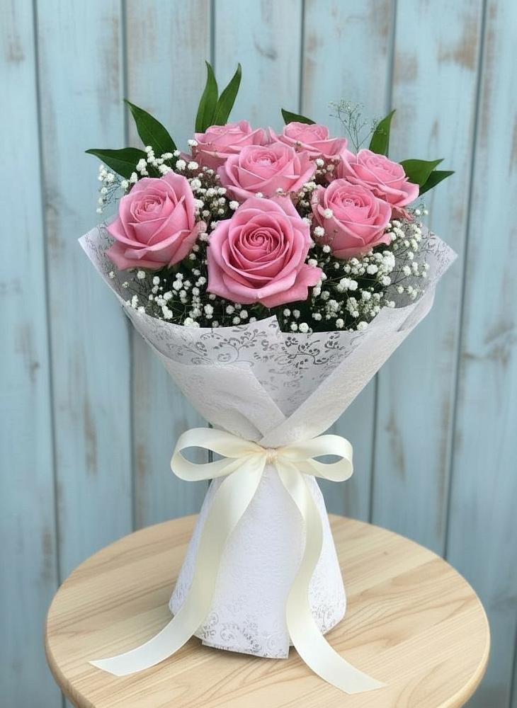 Букет цветов из: Розы в Милославском