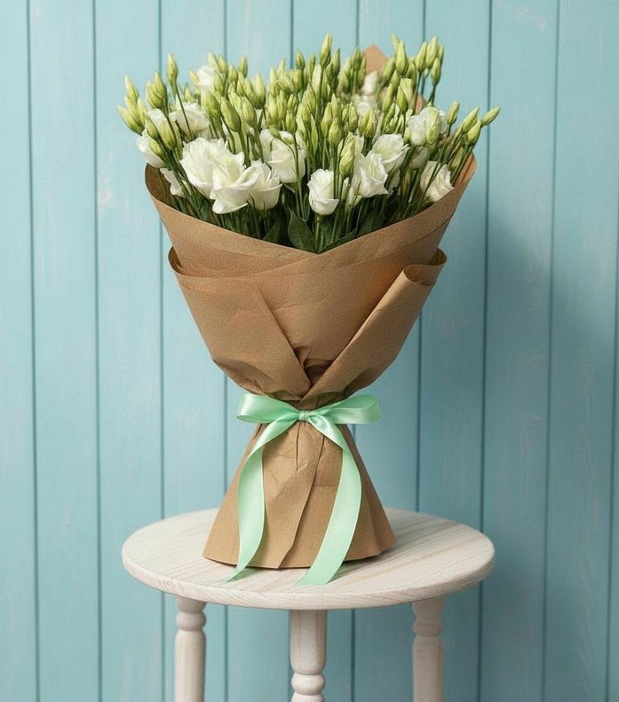 Букет цветов из: Лизиантусы в Милославском