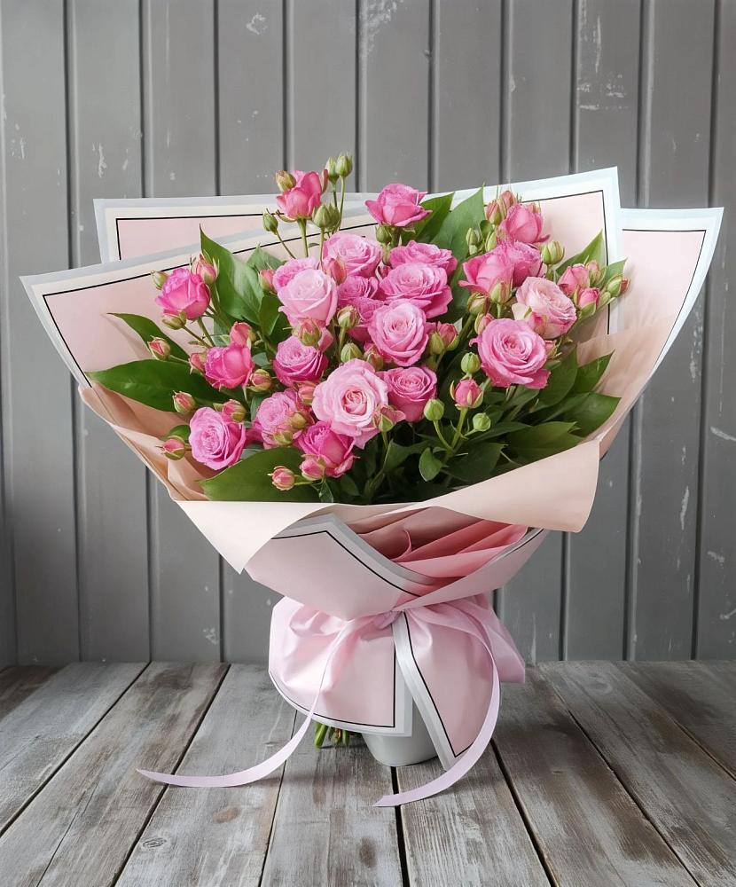 Букет Розовый кустик в Милославском