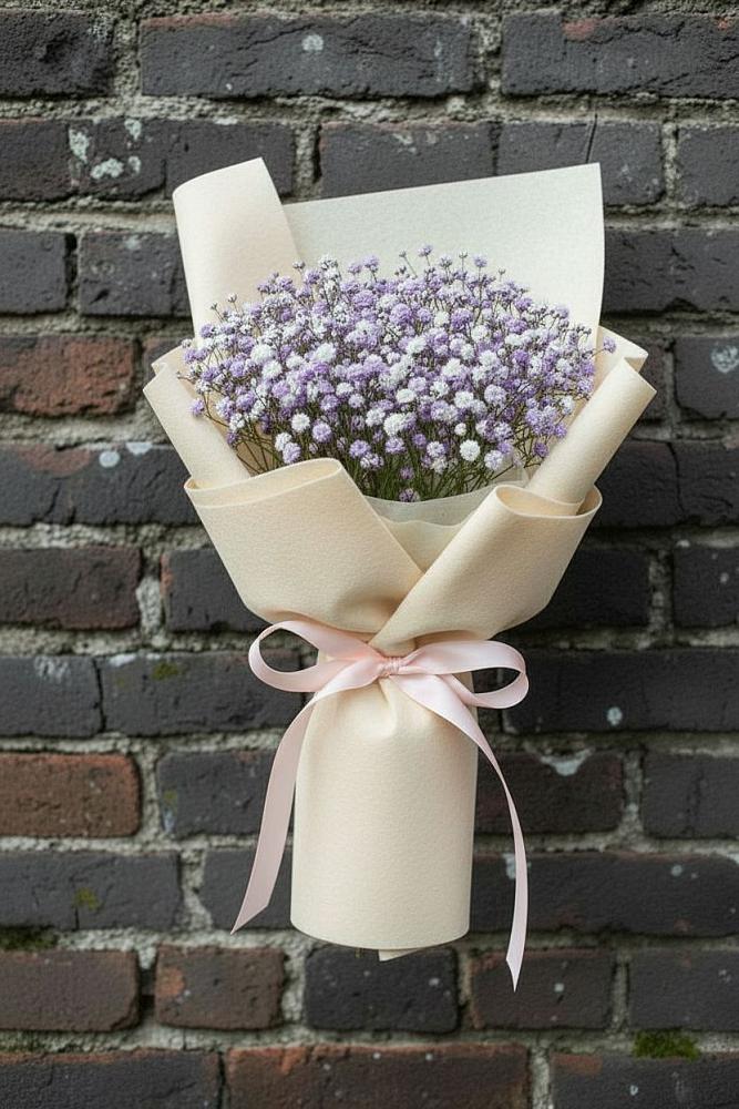 Букет цветов из: Гипсофила в Милославском