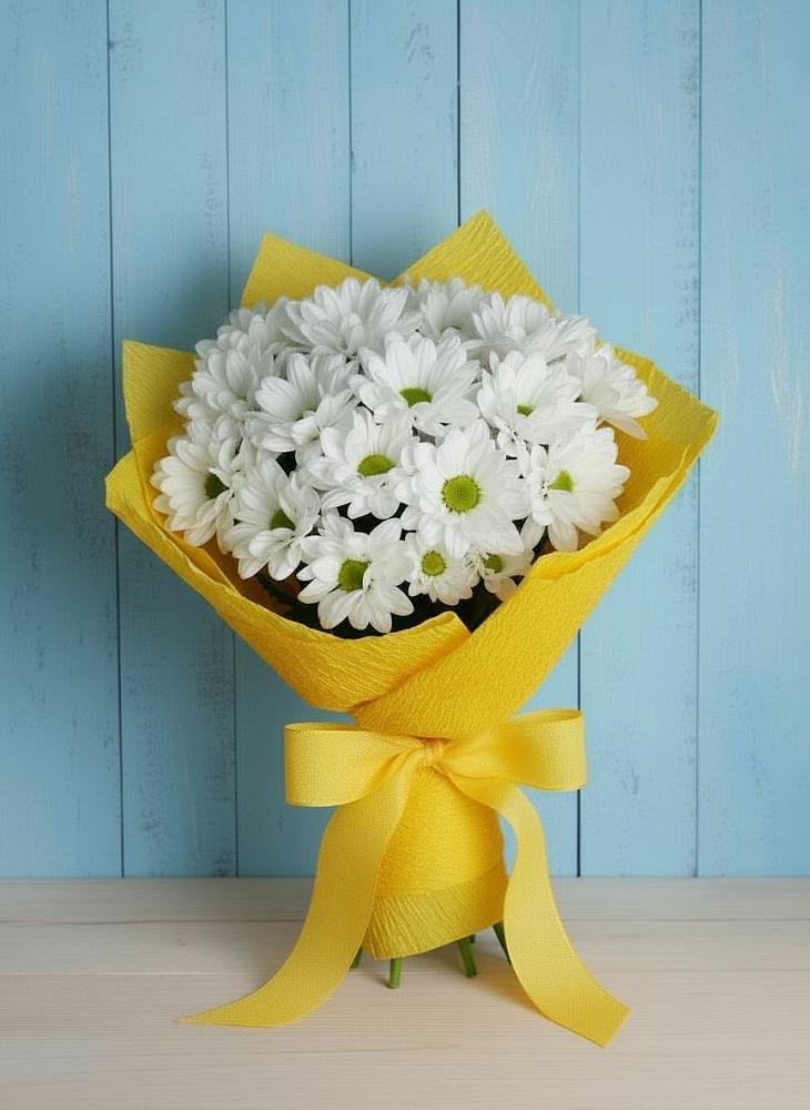 Букет цветов из: Хризантемы в Милославском