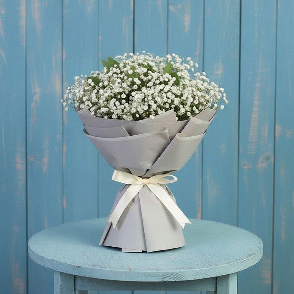 Букет цветов из: Гипсофила в Милославском