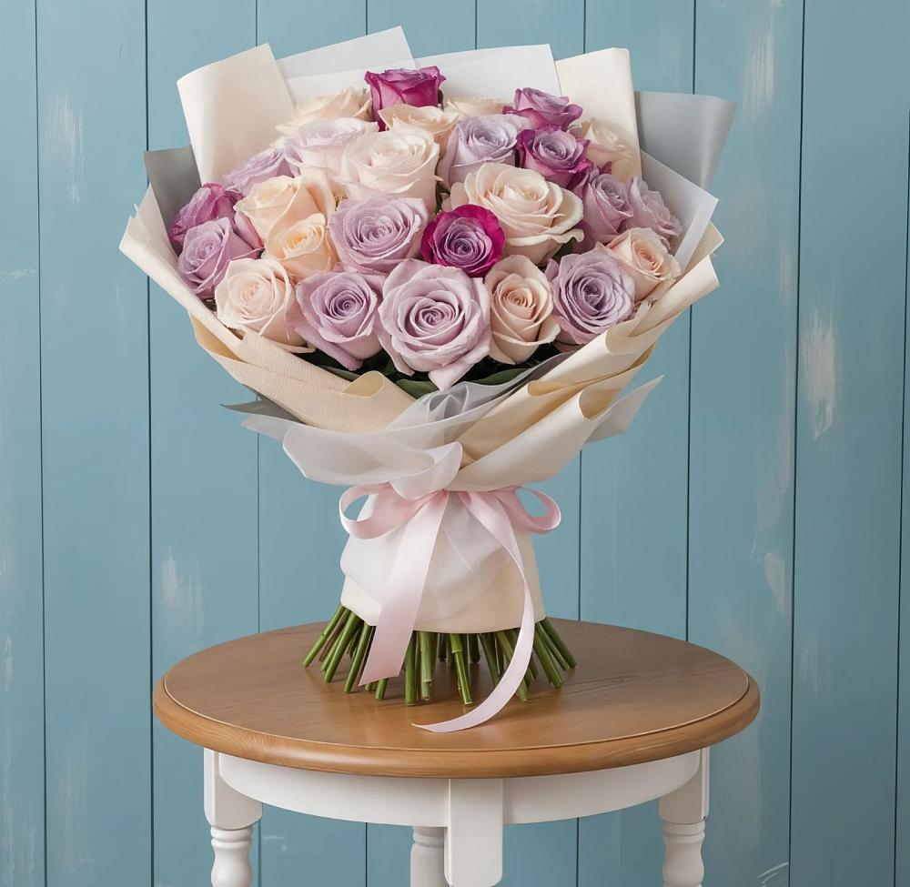 Букет цветов из: Розы в Милославском