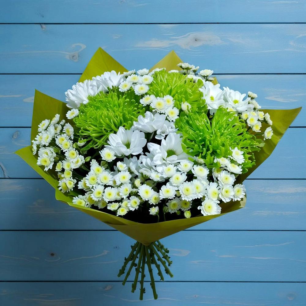 Букет цветов из: Хризантемы в Милославском