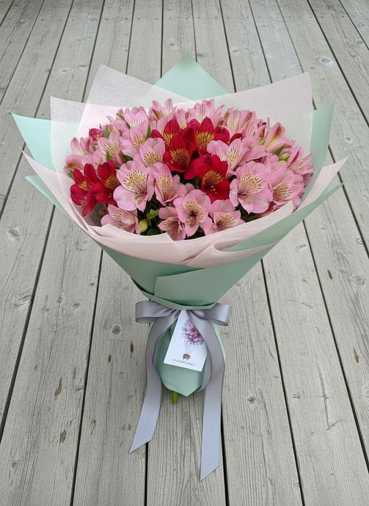 Букет цветов из: Альстромерии в Милославском