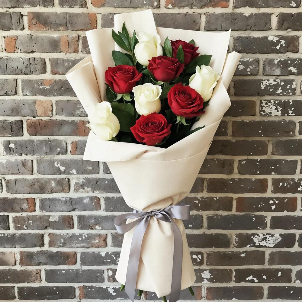 Букет цветов из: Розы в Милославском