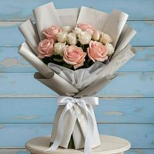 Букет цветов из:  Розы в Милославском