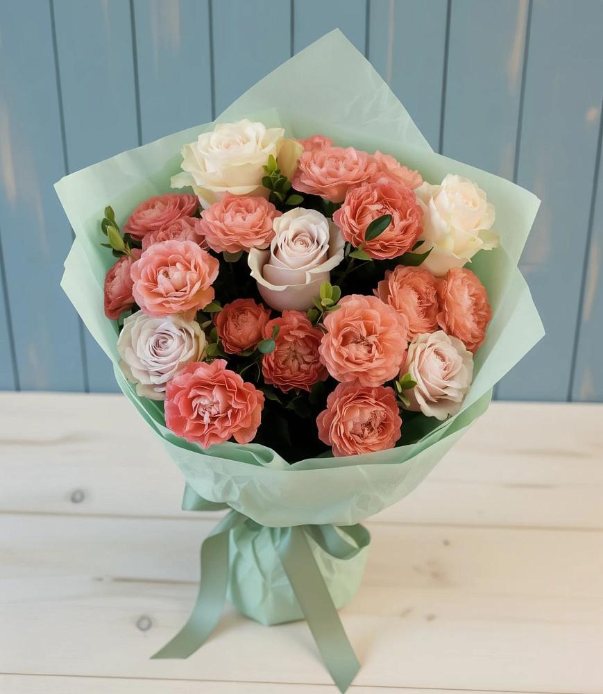 Букет цветов из: Розы в Милославском