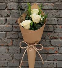 Букет цветов из:  Розы в Милославском