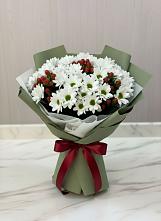 Букет цветов из:  Хризантемы #REPLACE_PRED# Милославском