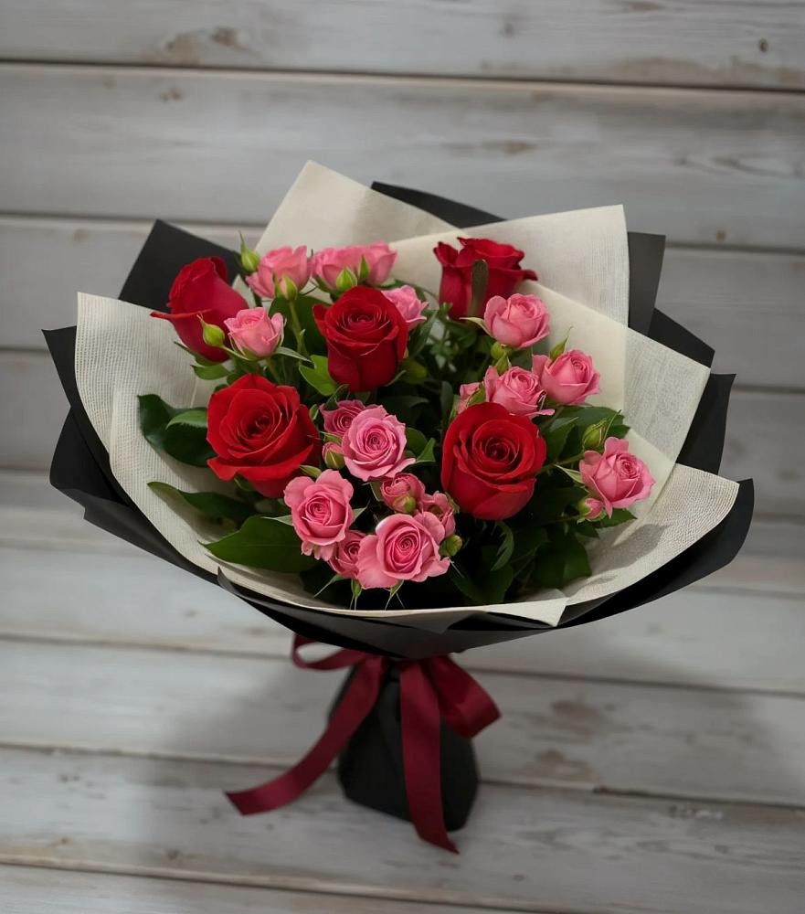 Букет цветов из: Розы в Милославском