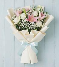 Букет цветов из:  Лилии в Милославском
