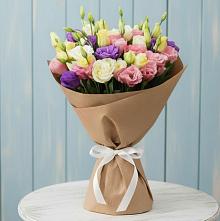 Букет цветов из:  Лизиантусы в Милославском