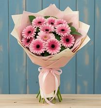 Букет цветов из:  Герберы в Милославском